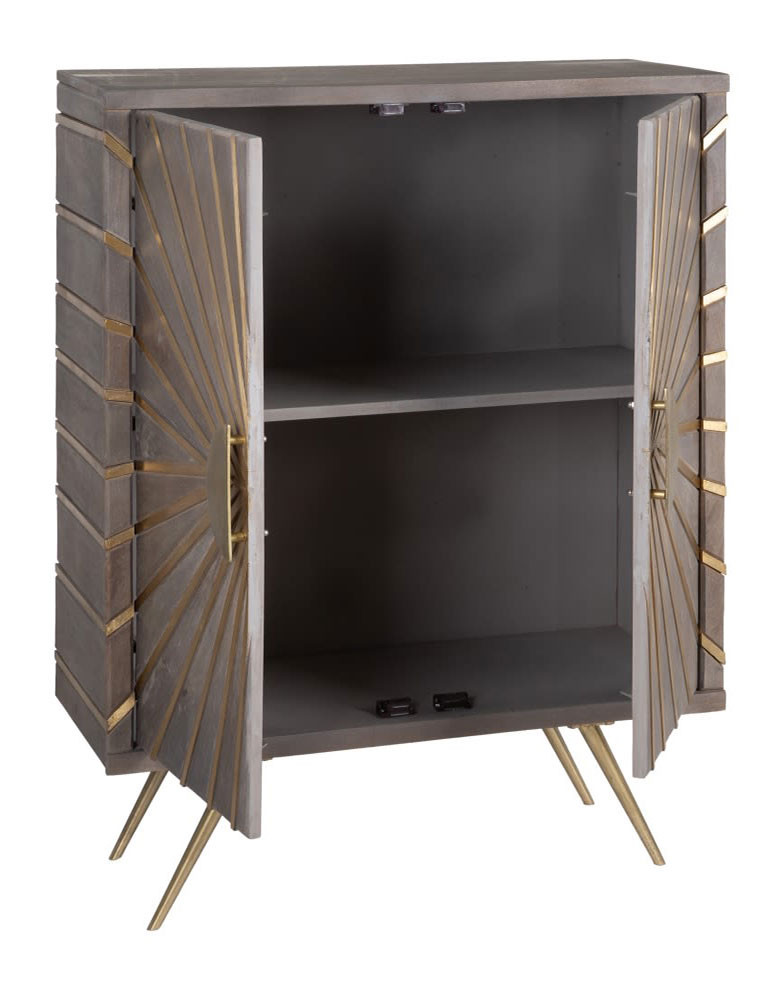 BUFFET ALTA MODERNO MADERA DE MANGO COLOR