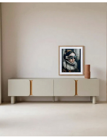 Mueble de TV color Taupe...