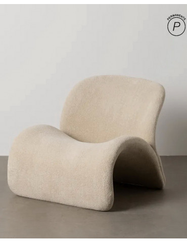 Sillón Beige Moderno para...