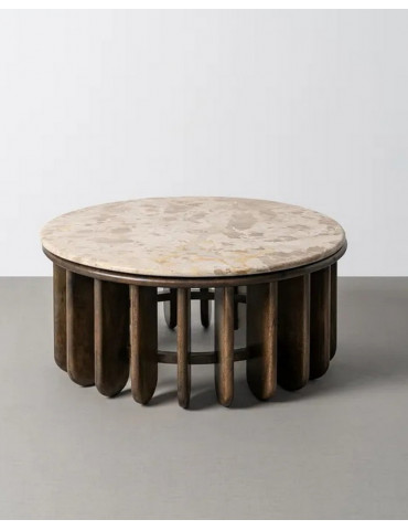 Mesa de Centro Madera-...