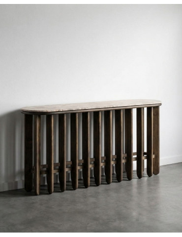 Consola Moderna en Madera y...