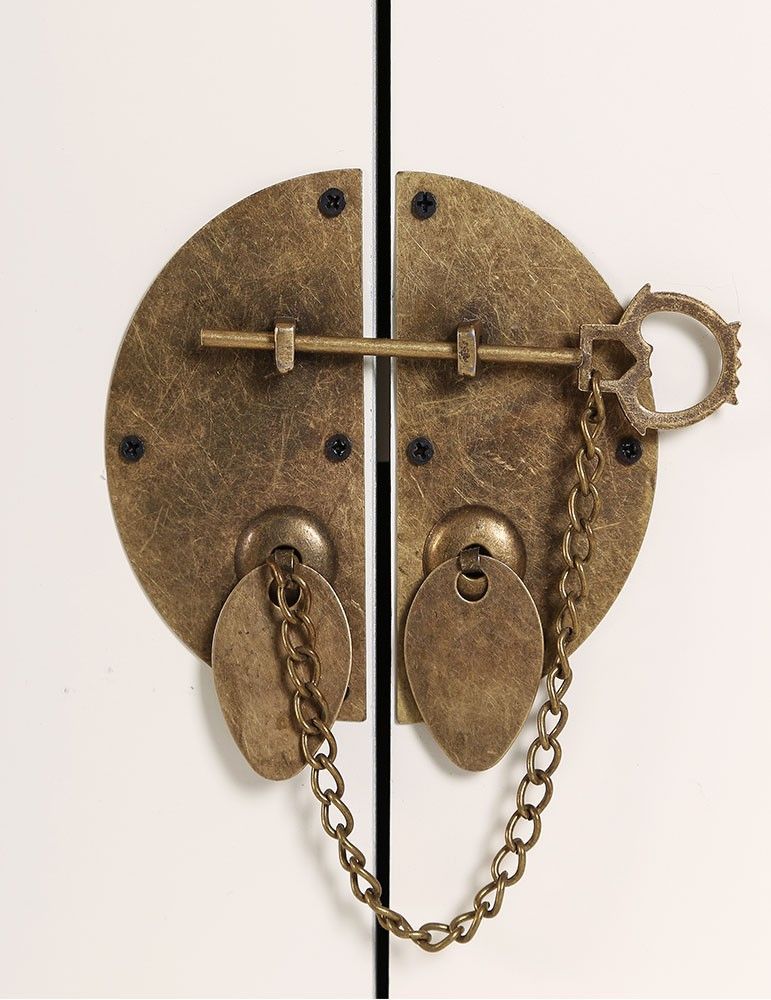 DECORACIÓN-INTERIOR-MUEBLE-CONSOLA-ESTILO-ÉTNICO-ORIENTAL-COLOR-BLANCO